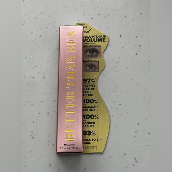 Too Faced Better than Sex mascara full size 8ml - Picture 2 of 6